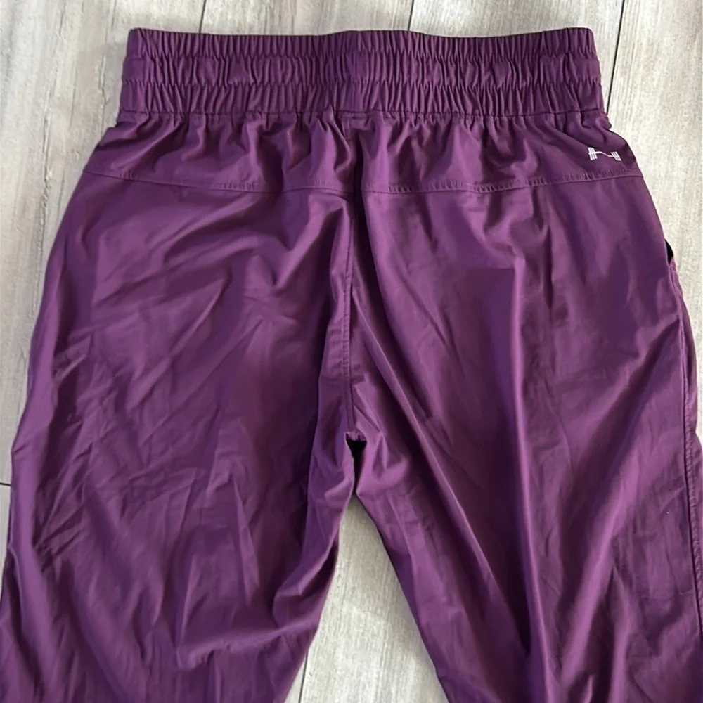 Barbell plum purple jogger pants size medium